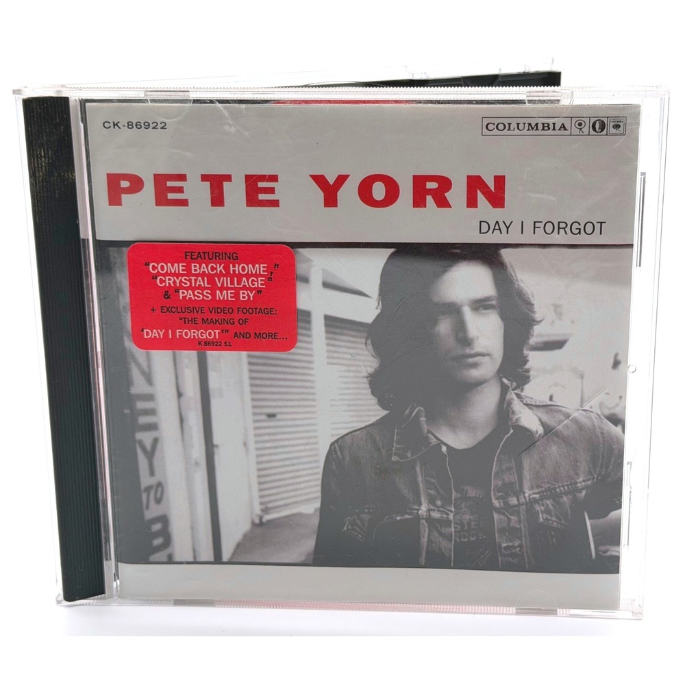 Pete Yorn Day I Forgot CD 2003 Columbia